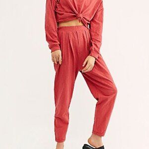 Free People Red Pants